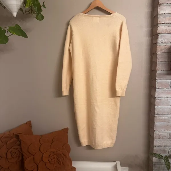 J‎ CREW Made In Casual Heaven Wool Blend Dress - Image 2