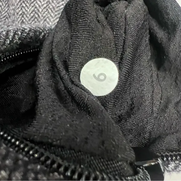 Lululemon Think Fast Long Sleeve Heathered Herringbone Heathered Black - Image 7