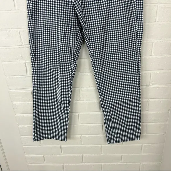 John Galt X Brandy Melville High Rise Gingham Tilden Ankle Cropped Pants Size S - Image 7