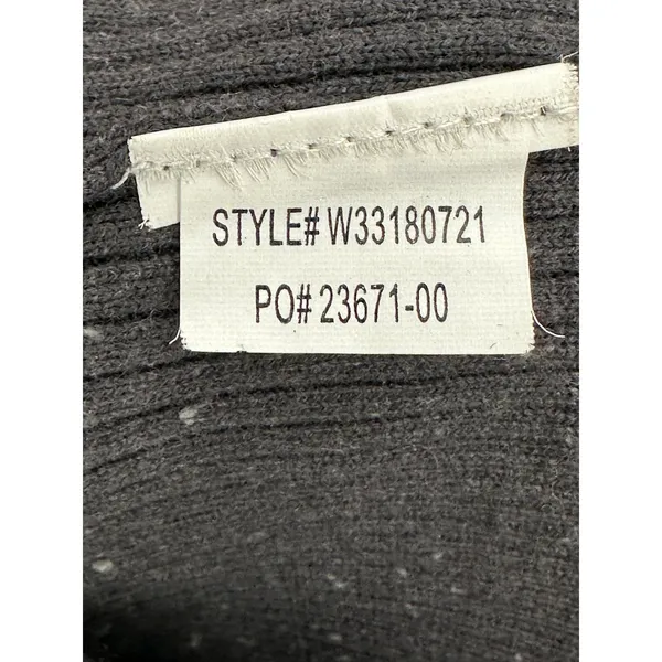 Prana Avalone Dress Womens Small Grey Two-Tone V-Neck Knit Sweater W33180721‎ - Image 7