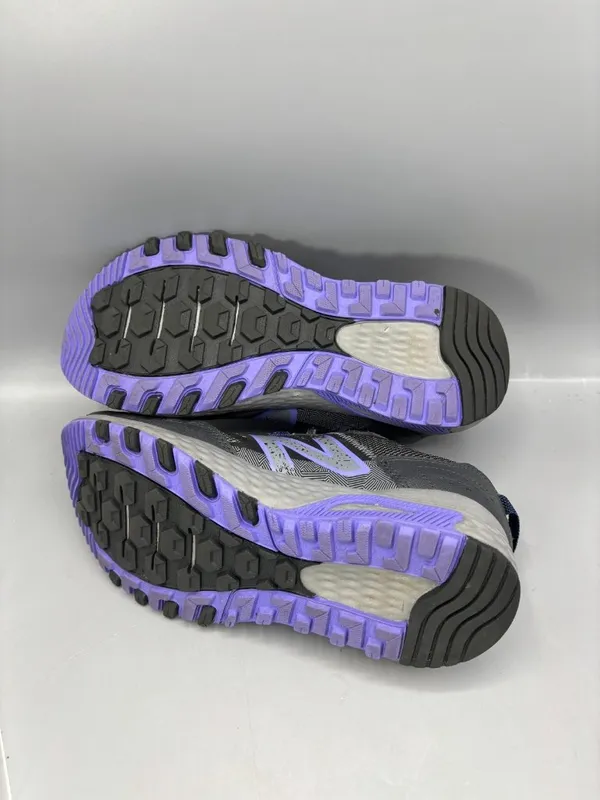 New Balance T410 Trail Running Shoes Unisex M7/W8.5 Gray Lace Up WT410LQ8 - Image 6