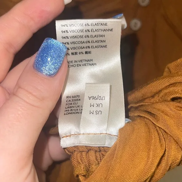 ✨Free People In The Mood Tank Top Amber Size Medium✨ - Image 8