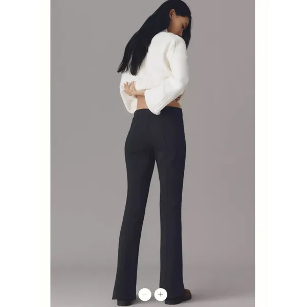 Anthropologie The Poppy Kick-Flare Full-Length Pull-On Trousers by Maeve - Image 2