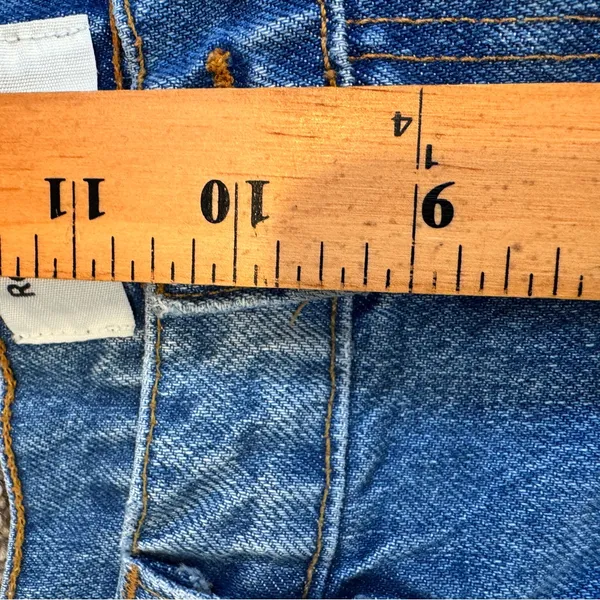 Reformation Blue Julia Crop High Rise Cigarette Jeans Womens 25 Denim Fall - Image 3
