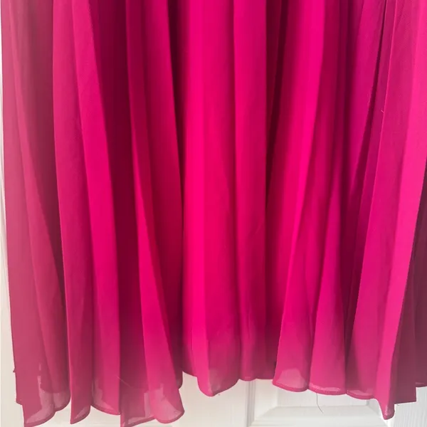 Long Fuchsia Evening Gown - Image 6