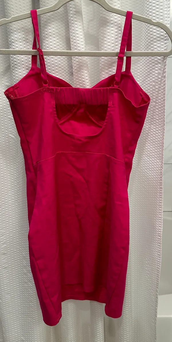 About Us Hot Pink Mini Dress - Image 4