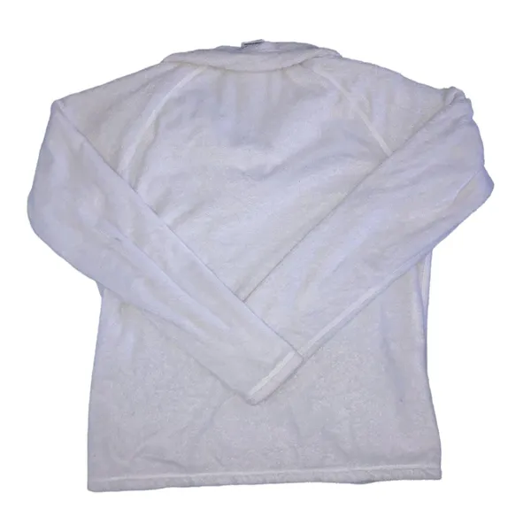 White Fuzzy Quarter Zip - Image 2