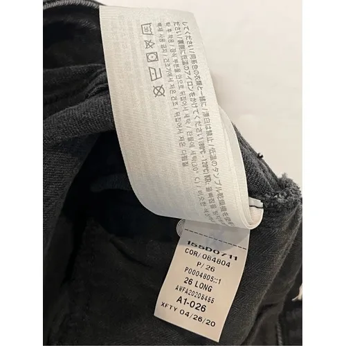 Abercrombie & Fitch‎ Black Embroidered High Rise Skinny Ankle Jean 26/2 Long - Image 10