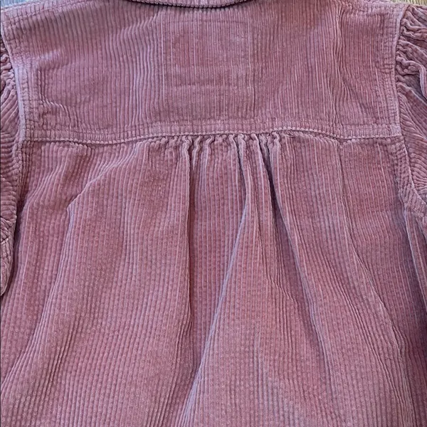 American Eagle Corduroy Button Down Shirt in Pink - Image 10