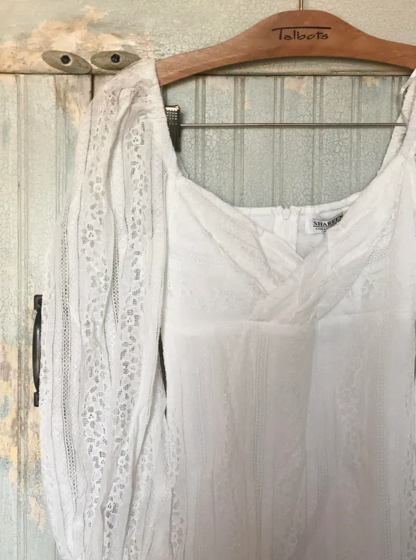 Verge Girl White Lace Dress - Image 2