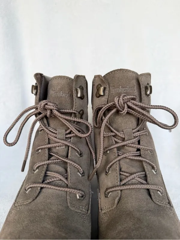 Timberland Women's Carnaby Cool 6" Boot Ankle, Olive Suede, Size 10 - Image 9