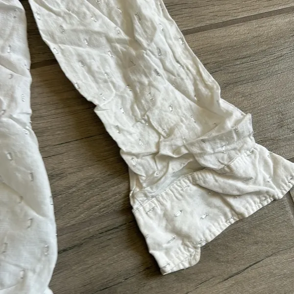 Gap lurex white shirt - Image 2