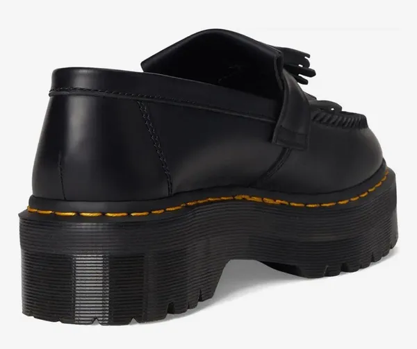 Dr Martens Adrian Quad Leather Platform Loafers Tassels NEW without Box - Image 5