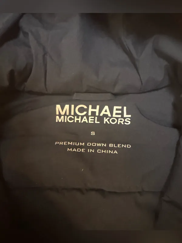 Michael Kors Black Quilted Down Blend Jacket🎈 - Image 4