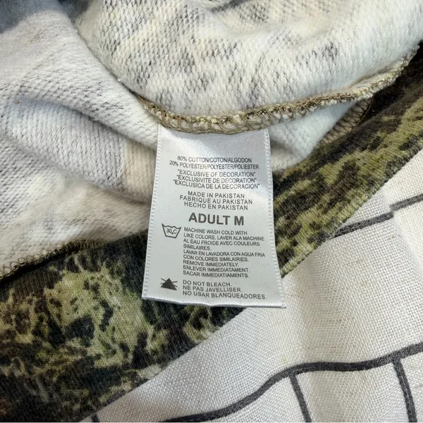 Y2K Cabelas Camo Hoodie Womens‎ Medium Green Advantage Max 1 Open Terrain Heart. - Image 13