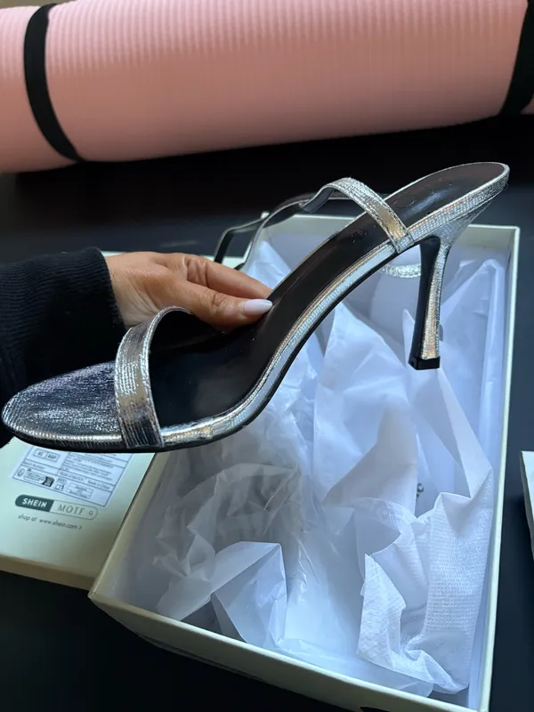 Shein Silver Heels - Image 2