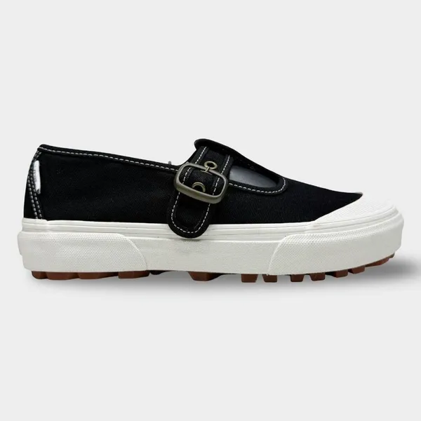 Vans Style 93 Mary Jane Black Canvas Shoes 9.5 - Image 2