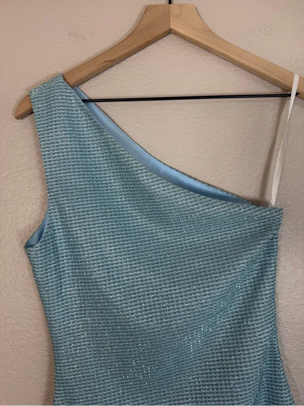 Superdown x Revolve Tiffany Mini Dress in Blue Sequin size Small $70 - Image 10