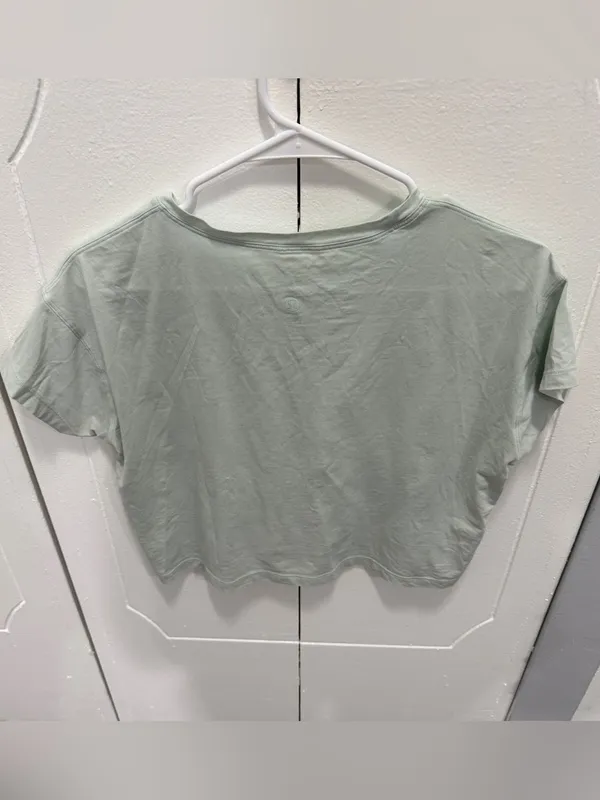Lululemon Silver Blue Cates T-Shirt - Image 5