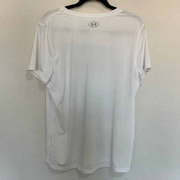 Under Armour White Tenacity Project Lacrosse Women’s Tee T-Shirt XL - Image 4