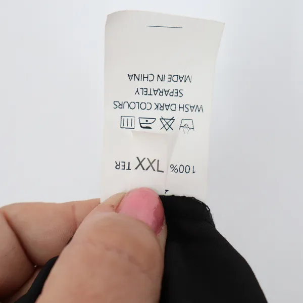 X&Z Jumpsuit Womens XXL V-Neck Wide Leg Black Short Sleeve Excellent - Image 2