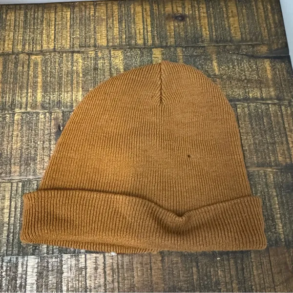 Carhartt Knit Cuffed Beanie hat Carhartt brown color - Image 3