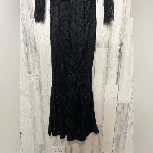 Black formal Dress Black - Image 2