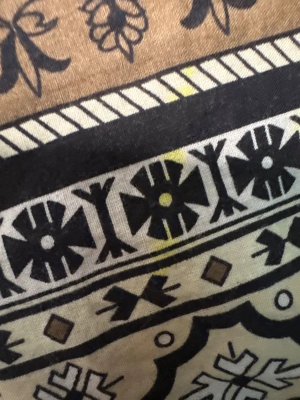 Old Navy Women’s 12 Cotton Maxi Skirt Boho Tribal Print Drawstring Festival - Image 6