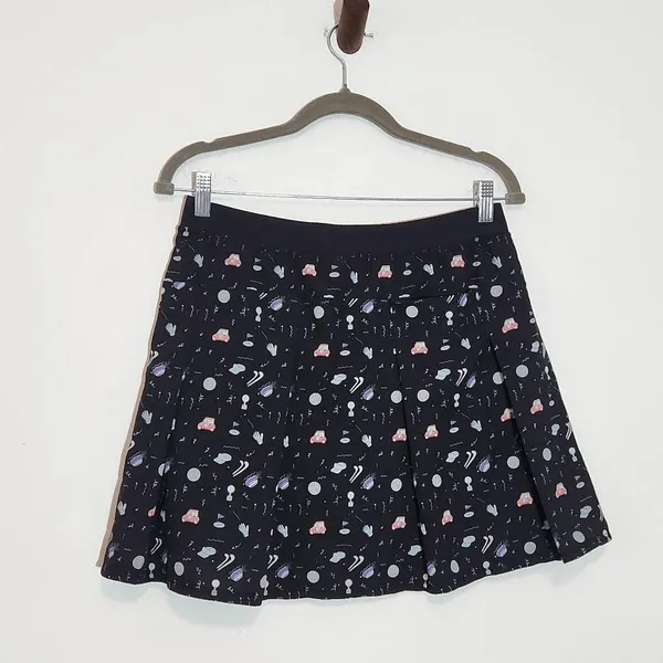 Kyodan Black Golf Skirt Size Medium Golf Print Skirt - Image 4