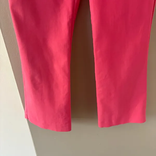 Zara Bright Pink Dress Pants Trouser Straight-Leg Size Women’s Small Regular - Image 4