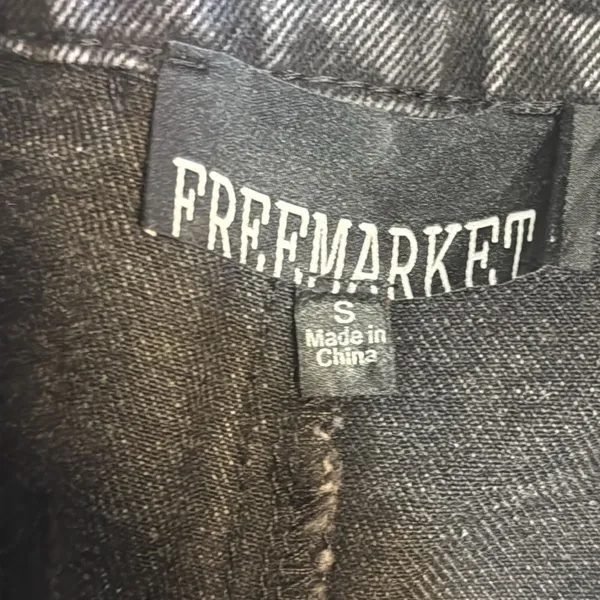 Free market flying tomatoes extreme wide leg dark sailor jeans size 27‎ - Image 15