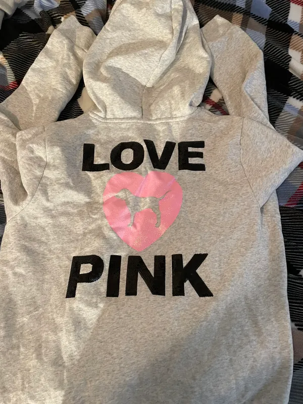 Victoria's Secret PINK Zip-Up Hoodie - Image 3