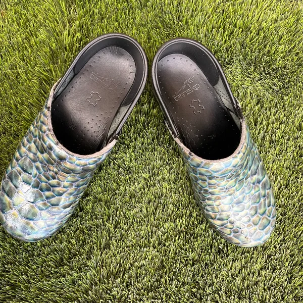 Dansko Green and‎ Blue Casual Shoes - Image 3