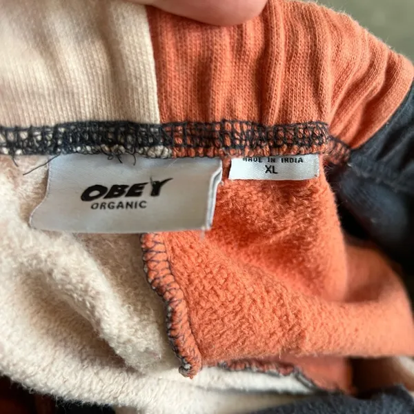 Obey Color Block sweatpants - Image 5