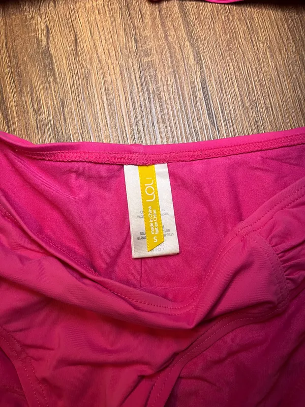 Hot Pink Lole Bikini Small - Image 4