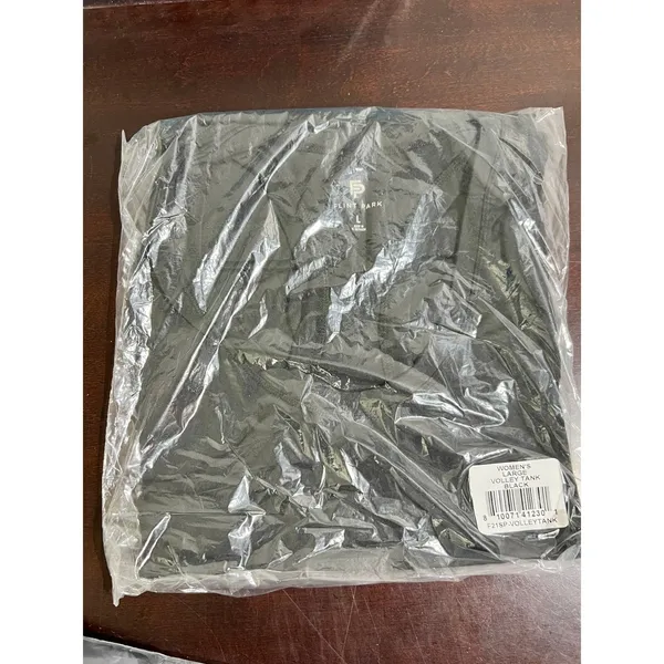 NWT Flint Park Volley Tank Black Racerback Athletic Top Size‎ Large - Image 3