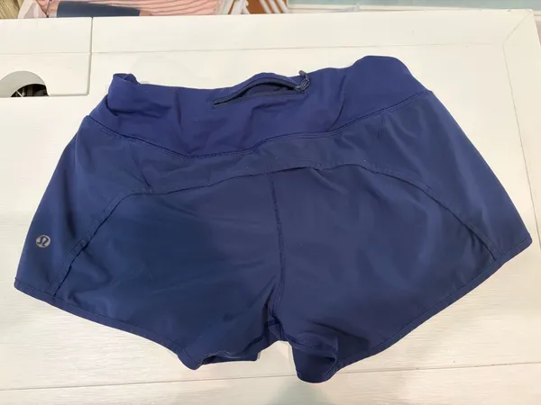 Blue Lululemon shorts - Image 2