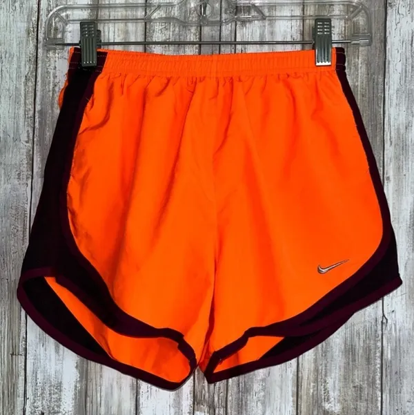 Nike Neon Orange Tempo Shorts •XS - Image 2