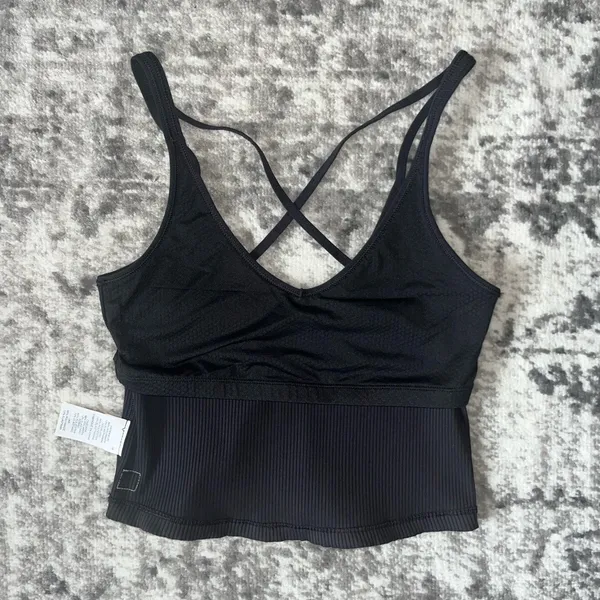 Vuori Rib Crop Tank Top - Image 4