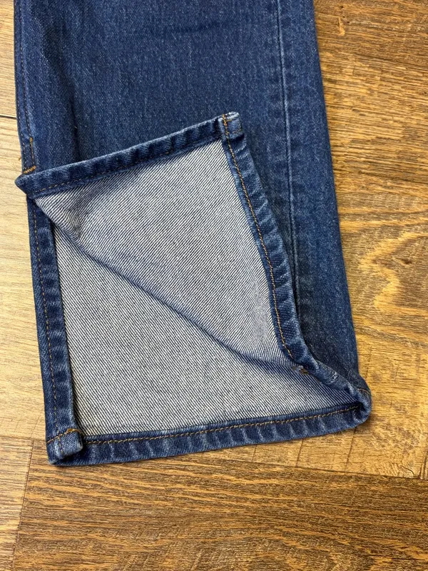 Abercrombie & Fitch Mid Rise 90's Straight Women's 27 Curve Love Denim Stretch - Image 3