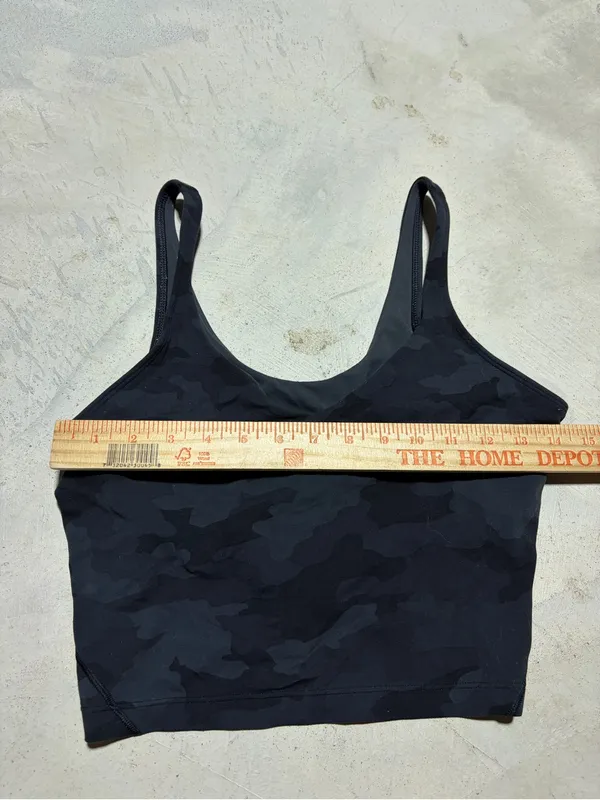 Lululemon Black/gray Camo align tank top 10 - Image 2