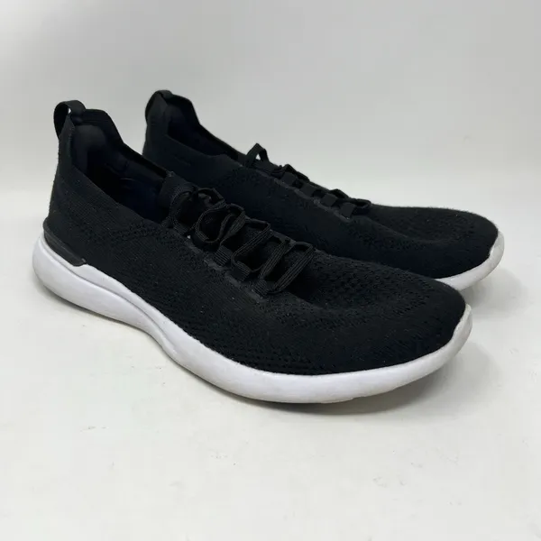 APL Techloom Breeze Sneakers Womens 8 Running Shoes Lace Up Black White Athletic - Image 2