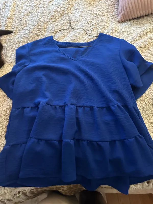 Royal blue blouse - Image 3
