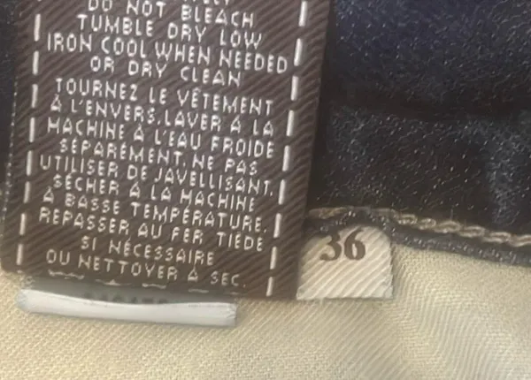 7 For All Mankind woman’s skinny style jeans size 36 - Image 9