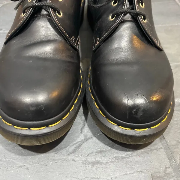 Dr. Marten's 1461 Black Smooth Leather Oxford Shoes - size 9 - Image 9
