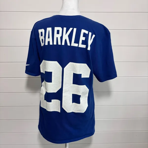 NY Giants Nike Dri-Fit Size M Saquon Barkley #26‎ The Nike Tee NFL - Image 4
