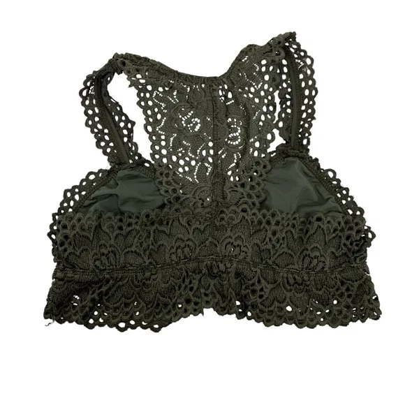 Altard State Bralette‎ Small Green Lace Boho Cottagecore Romantic Trendy - Image 3