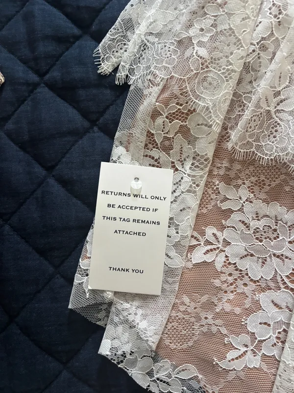 For love and lemons White lace skirt - Image 3