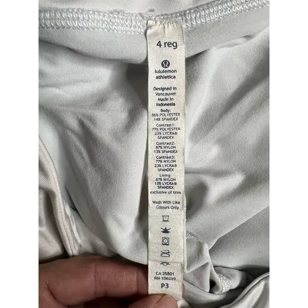 Lululemon Women's Pleated Tennis Skirt Size 4 Light Blue Short - Image 5