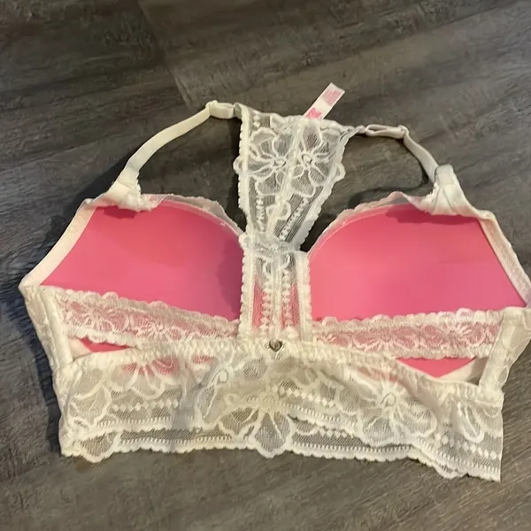 Victoria's Secret Pink lace pushup bra - Image 3